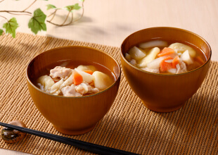 岩手の家庭の味 ひっつみ汁